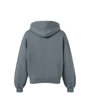 Load image into Gallery viewer, 450 GSM &#39;Iron Gray&#39; Zipper Hoodie
