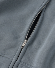 Load image into Gallery viewer, 450 GSM &#39;Iron Gray&#39; Zipper Hoodie
