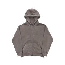 Load image into Gallery viewer, 450 GSM &#39;Vintage Taupe&#39; Zipper Hoodie
