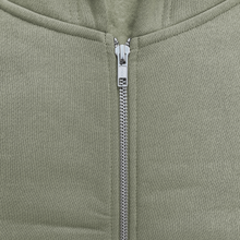 Load image into Gallery viewer, 450 GSM &#39;Sage Green&#39; Zipper Hoodie
